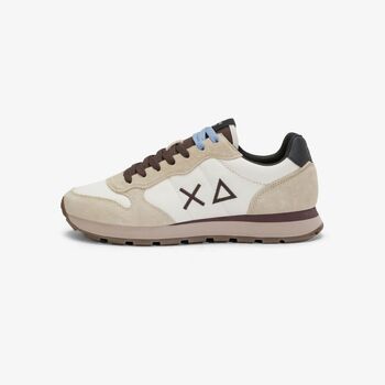 Sun68 Deportivas Moda Z46101 TOM SOLID 502-31 BIANCO PANNA para hombre