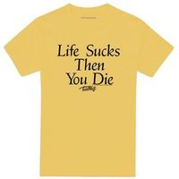 teen wolf camiseta life sucks para mujer