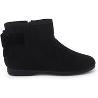 pisamonas botines botines con lazo terciopelo y cremallera para nina