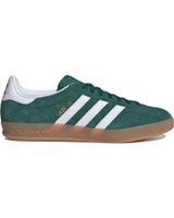 de adidas gazelle indoor ji2062 woman collegiate green - cloud white - dark green