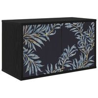 mueble de tv montado en la pared dokkum 69 x 33 x 40 cm vidaxl
