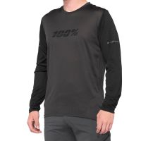 100 ridecamp long sleeve mtb jersey - xl