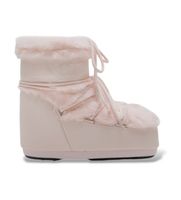 moon boot para mujer 80d1409390 botas icon low rosa 3941 plano cordones casual