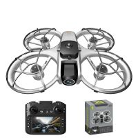 zhrc z4 wifi fpv con controlador de pantalla lcd de 43 pulgadas camara dual hd flujo optico ajustable electricamente