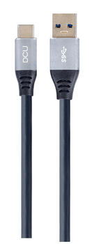 DCU Advance Tecnologic 30402020 cable USB 1 5 m USB 3 2 Gen 1 3 1 Gen 1 USB A USB C Negro Gris