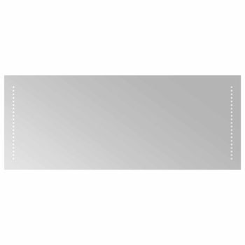 Espejo De Baño Led Transparente 100 X 40 Cm Vidrio Templado Vidaxl