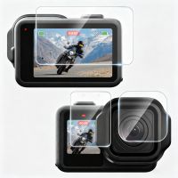 lente puluz  pantalla lcd pelicula de vidrio templado 9h 25d para gopro mission 11 pro accesorios protectores de pantalla antiaranazos