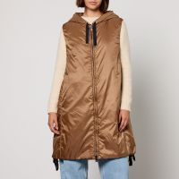 max mara the cube greengi shell gilet - uk 14