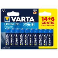 varta longlife power pack 20 146 pilas aa 15v
