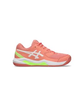 Zapatillas de Padel ASICS Gel-Dedicate 8 Padel Mujer Guava/Blanco