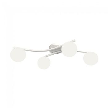 Plafón de techo terima opal (4 luces)