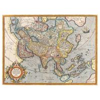 legendarte - cuadro lienzo impresion digital - mapa antiguo no 41 - decoracion pared cm 80x100