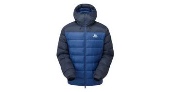 Chaqueta de pluma para hombre mountain equipment senja blue
