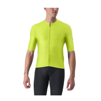 Maillot Castelli Aero Race 6.0 Manga Corta Amarillo Negro, Talla S