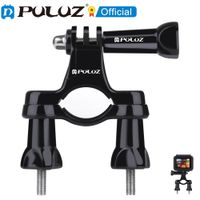 soporte universal para manillar de bicicleta y motocicleta puluz con tornillo para gopro hero13 12 11 10 9 8 black insta360 adaptador de camara dji