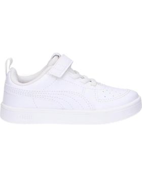 de PUMA DEPORTIVAS PUMA RICKIE AC INF 384314 BLANCAS PARA BEBÉ 01 WHITE