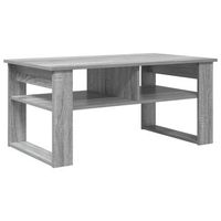mesa de cafe  mesa de centro gris sonoma 96 x 54 x 44 cm madera de ingenieria