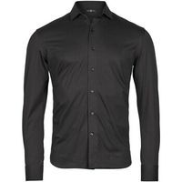 tee jays camisa manga larga t4030 para hombre