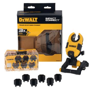 DEWALT Roscador de tuercas para atornillador de impacto, DT20562-QZ