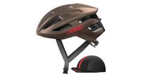 casco abus powerdome ace cobre   bronce metalizado