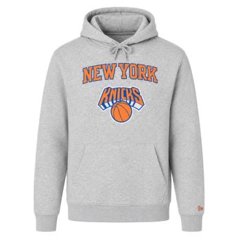 Sudadera New York Knicks Team Logo New Era Regular Hoody Gris