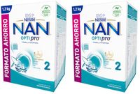 nestle nan optipro 2 leche de continuacion 2x1200 gr
