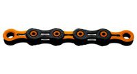 cadena kmc dlc11 118 link 11v negra naranja