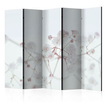 Biombo - White Flowers Ii (225x172 Cm)
