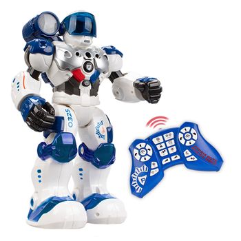 Xtrem Bots Robots Patrol - Robot Juguete Policia | Robot Niños De 5 6 7 8 Años | Robot Inteligente | Juguetes Niños 5 Años O Más | Robot Teledirigido
