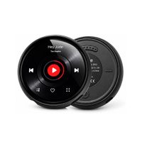 reproductor de mp3 con bluetooth 53 diseno retro con pantalla de vinilo reproductor de musica portatil de 32 gb y 64 gb walkman con sonido sin perdidas altavoz alarma y correa