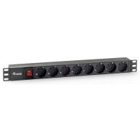 equip regleta 8 tomas para rack 19 1u