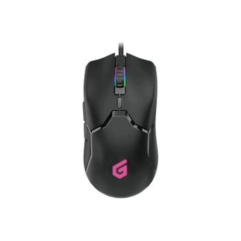 Ratón Conceptronic DJEBBEL05B USB 7200DPI Negro RGB 6 Botones Ergonomía Gaming