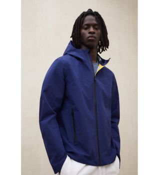 ECOALF para hombre. MCMGAJKDARWI0429S26-165 Chaqueta Darwin azul (L), Casual, Poliéster Reciclado, Sostenible