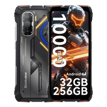 Blackview Rock 3 4G 8GB 256GB Naranja 6.78