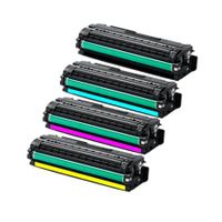 compatible multipack samsung clx-6260nd printer toner cartridges 4 pack -clt-k506lels