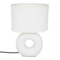 factory cuadros lampara rosaura ceramica blanca mate