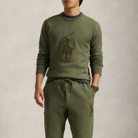 polo ralph lauren big pony double-knit sweatshirt - l