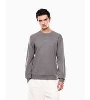 ea7 para hombre 7m001489af17787 sudadera logo series gris m casual deportivo algodon sportswear multideporte manga corta