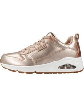 de SKECHERS ZAPATILLAS MUJER MODELO UNO - METALLIXS COLOR ROSA RSGD