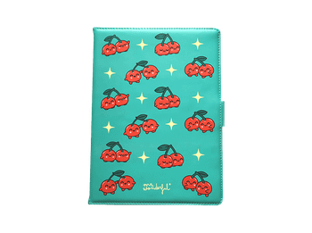 Funda tablet - Wondee 10,2-10,4P Cerezas, Azul