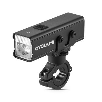 CYCLAMI BR 1000LM Faro de bicicleta 4500mAH 5 modos Tipo-C Carga Luz delantera para seguridad en ciclismo nocturno