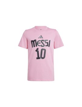 Camiseta de Fútbol adidas Messi N&N G Infantil Rosa