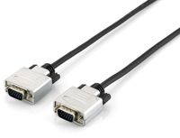 cable svga equip 3coax macho - macho 5m hq carcasas metalicas 118862