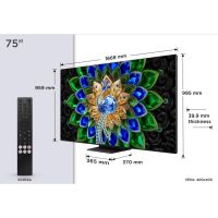 tv tcl qd mini led 75a400u 75 4k ultrahd 144hz smart tv google tv dolby vision iq