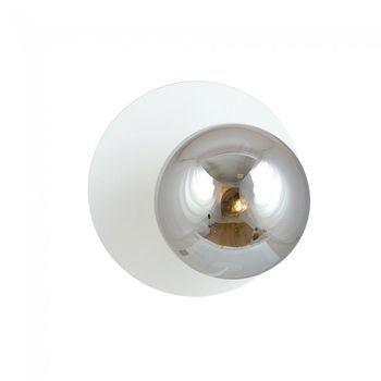 Aplique de pared zero blanco grafito