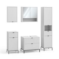 juego de muebles de bano eliza 5 partes vicco