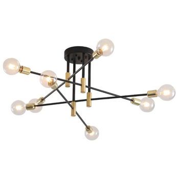 Lámpara App733-8c Black Gold