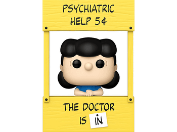 Figura Funko Pop! - Peanuts S8: Lucy, 15 cm, Vinilo, Tamaño grande