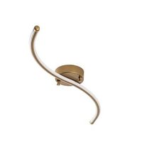 lampara de techo yilan-13279 oro metal 67 cmx5x 10 cm