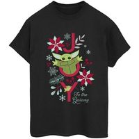 disney camiseta mandalorian joy to the galaxy para mujer